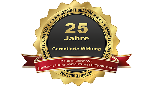 25 Jahre Herstellergarantie