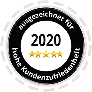 Hohe Kundenzufriedenheit 2020